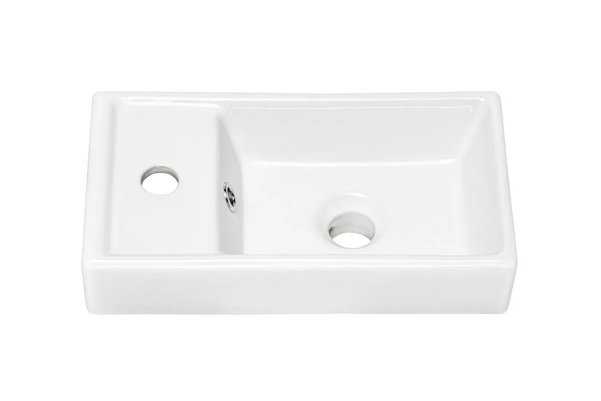 BA-VL100984-3 Kompaktiškas 40 cm praustuvas moderniam vonios kambariui