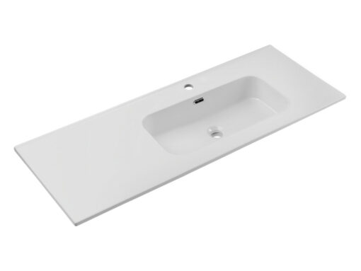 Praustuvas 120cm su stalviršiu ceramicznym