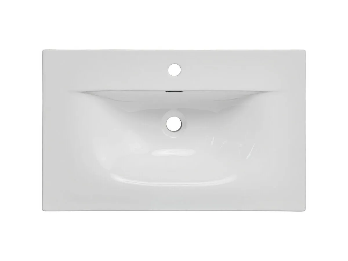 BA-VL101014-3 Modernus 90 cm praustuvas vonios kambariui su elegantišku dizainu