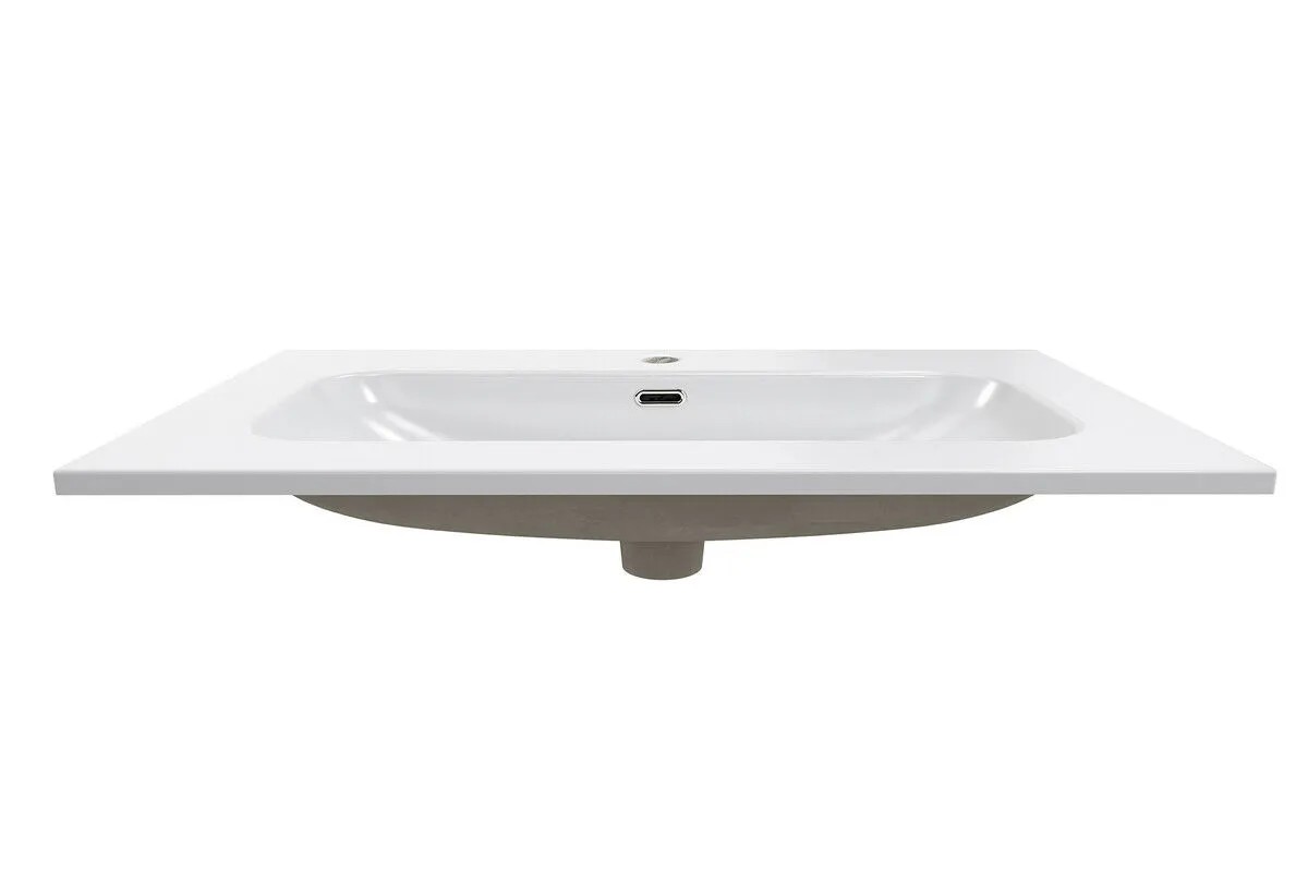 BA-VL101037-2 80 cm praustuvas su moderniu minimalistiniu dizainu vonios kambariui