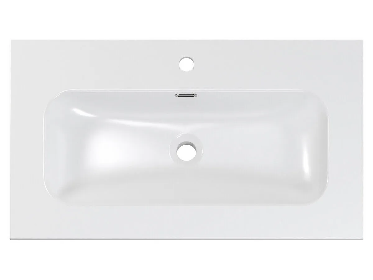 BA-VL101037-3 80 cm praustuvas su moderniu minimalistiniu dizainu