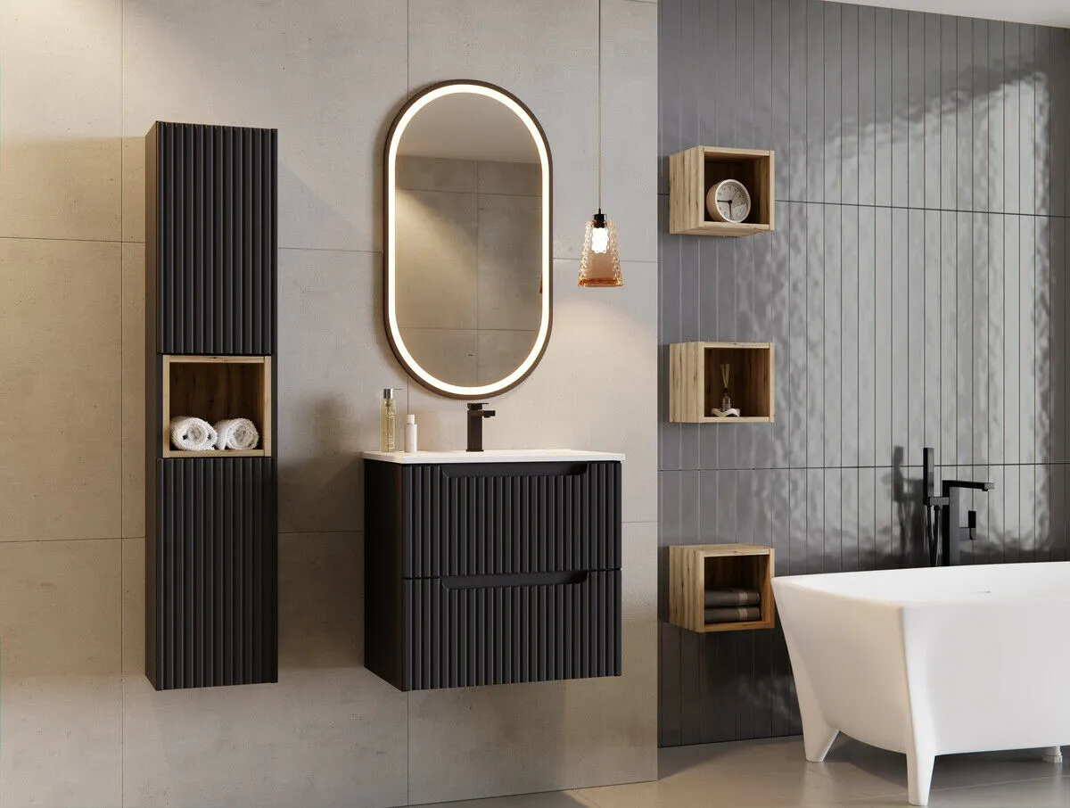 BA-VL101040-4 80 cm praustuvo galerijos nuotrauka moderniam vonios kambariui