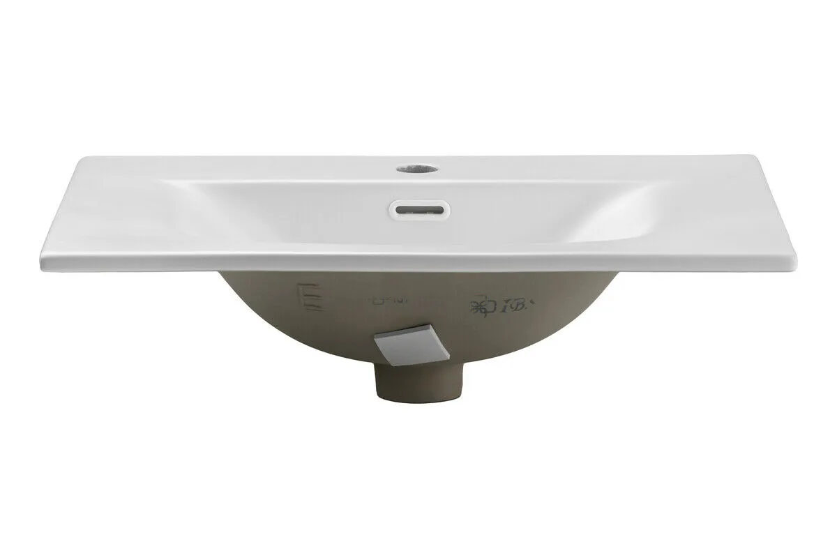 BA-VL101061-2 Modernus 60 cm praustuvas vonios kambariui su elegantišku dizainu