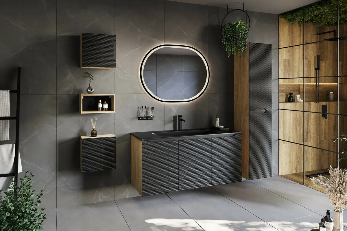 BA-VL101066-5 Modernus 120 cm praustuvas su elegantišku dizainu vonios kambariui