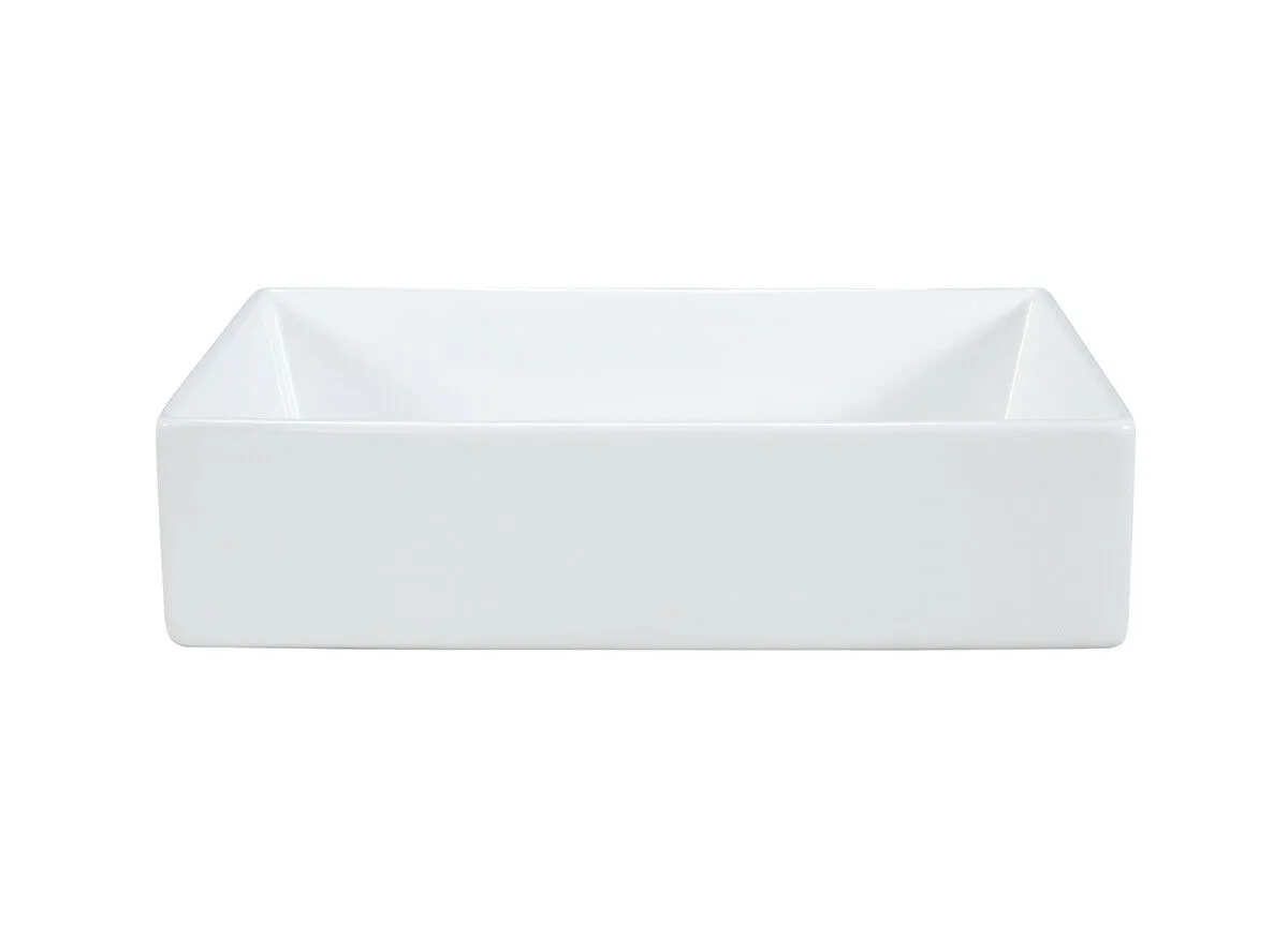 BA-VL101072-2 Modernus baltas praustuvas su elegantišku minimalistiniu dizainu