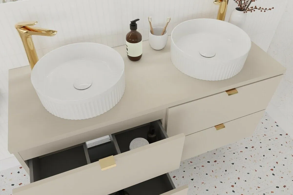 BA-VL101079-5 Modernus baltas praustuvas su elegantišku minimalistiniu dizainu