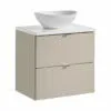 Komplektas 60 cm su stalviršiu ir praustuvas Lola