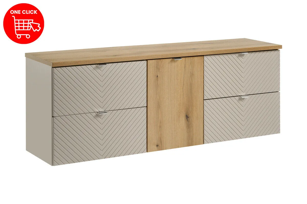 BA-VL101129-2 160 cm virtuvės komplektas su stalviršiu moderniam interjerui