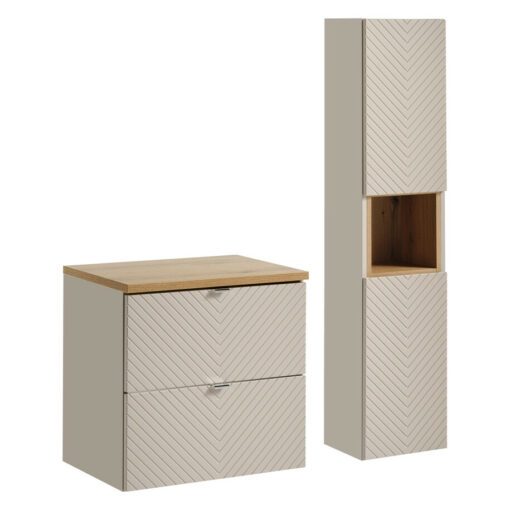 Komplektas 60 cm su stalviršiu