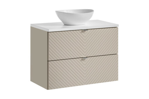 Komplektas 80cm su stalviršiu ir praustuvu Lola