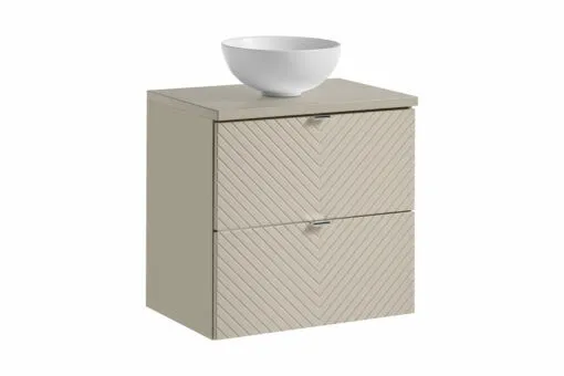 Komplektas 60 cm su stalviršiu ir praustuvas Domi