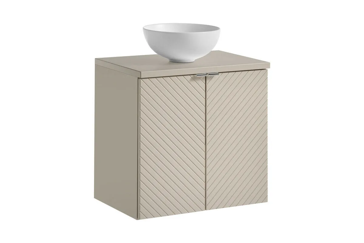 BA-VL101147-1 Komplektas 60 cm su stalviršiu ir praustuvas Domi