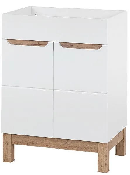 Vonios spintelė praustuvui BALI WHITE 821 - 80 cm