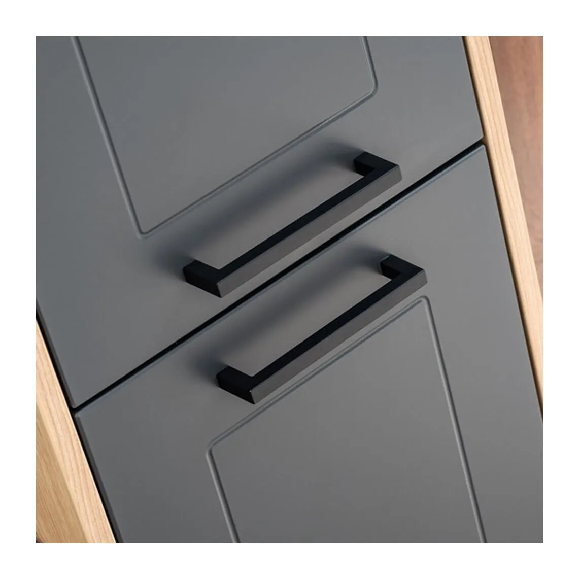 BA-ML102881-2 Juodos metalinės kojelės spintelei MADERA 880 LEG I