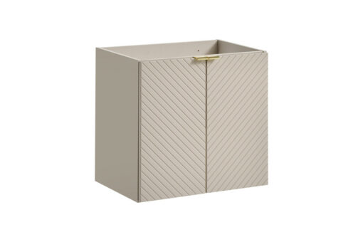 Spintelė praustuvei 60 cm 2 durelės