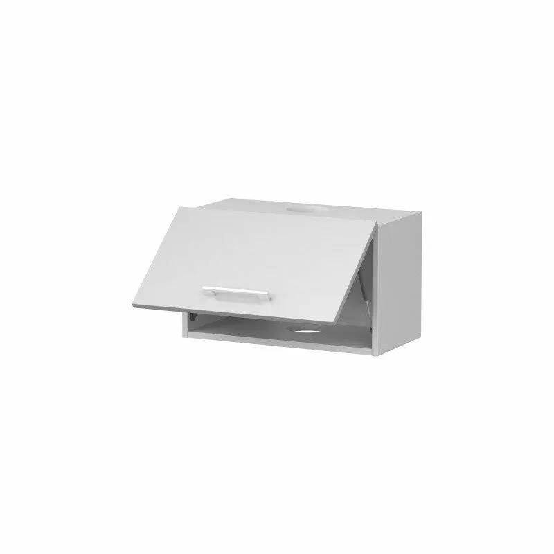 BA-GS135053-6 60 cm pakabinama spintelė su moderniu baltu dizainu