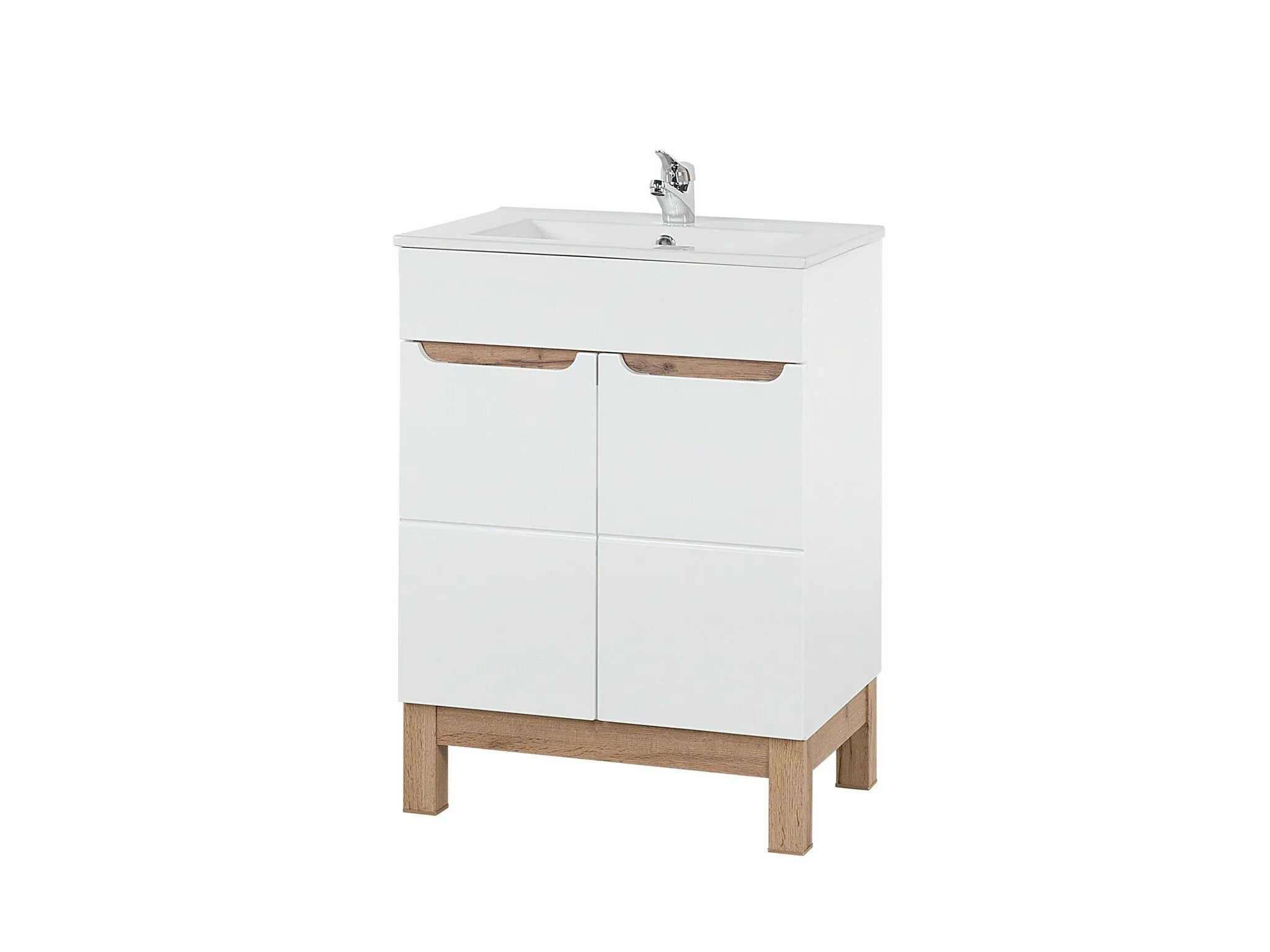 BA-GS136548-8 Balta vonios spintelė praustuvui BALI WHITE 820 60 cm