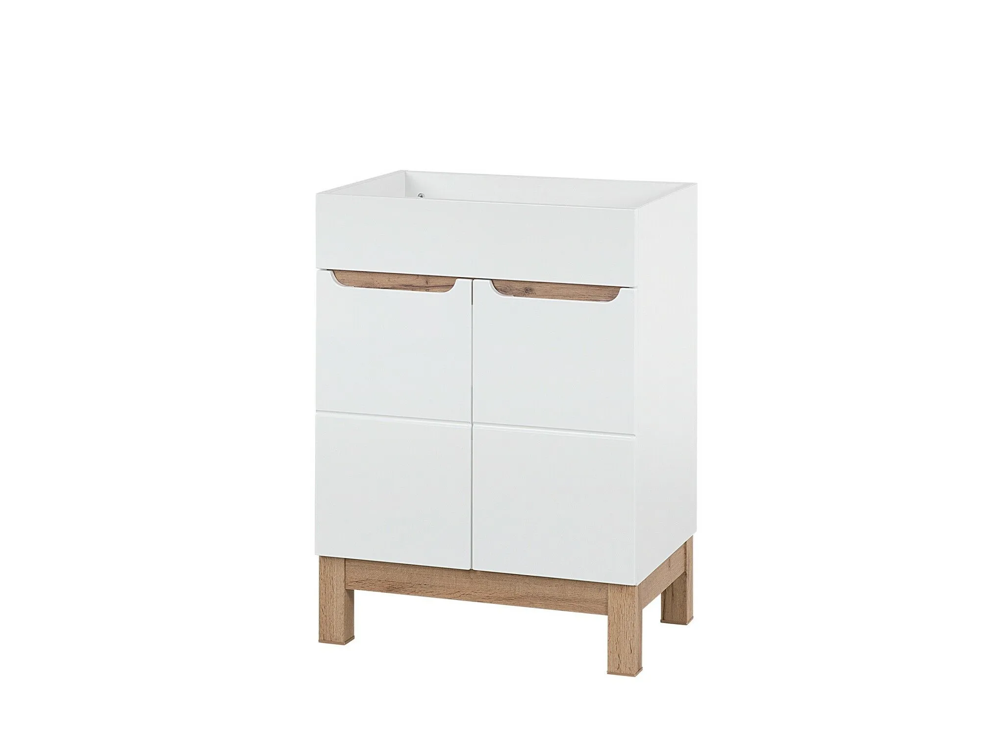 BA-GS136548-9 Balta vonios spintelė praustuvui BALI WHITE 820, 60 cm