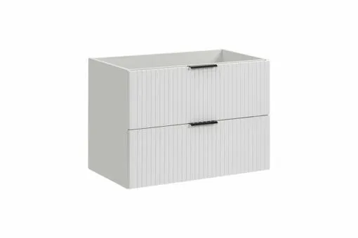 Spintelė praustuvei 80 cm 2 stalčiai