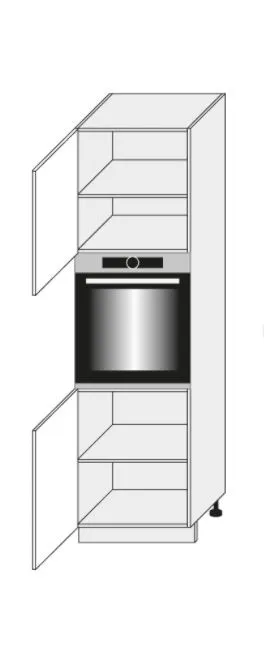 60 cm pastatoma spintelė 207 cm D14 RU 2D GS147558