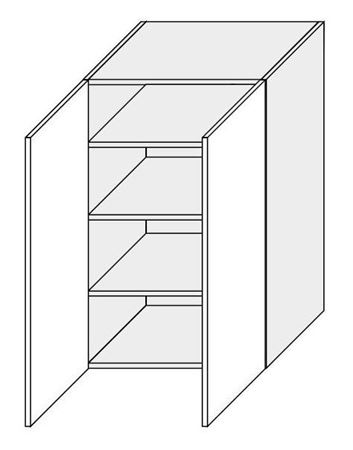 60 cm pakabinama spintelė 96 cm W4 60 GS147468