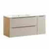 Komplektas 120 cm su praustuvu GO 2