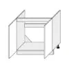80 cm pastatoma spintelė kriauklei D8Z 80 GS135045