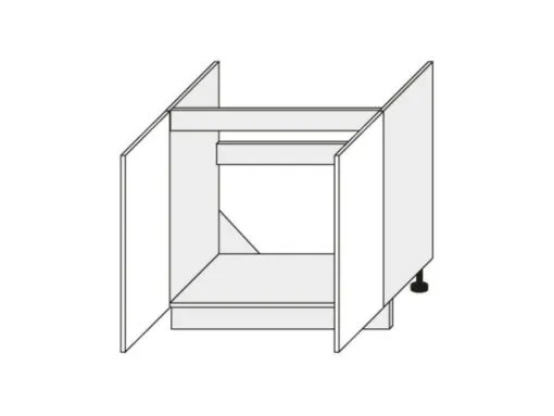 80 cm pastatoma spintelė kriauklei D8Z 80 GS135045