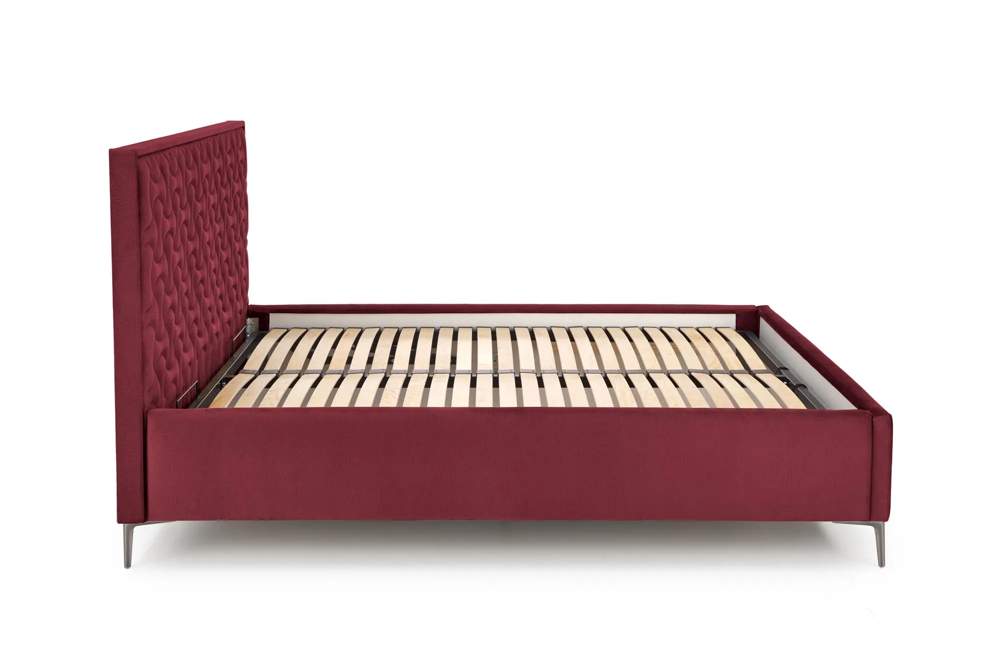 BA-HA105157-2 Modernus lovos galvūgalis su elegantišku dizainu miegamajam
