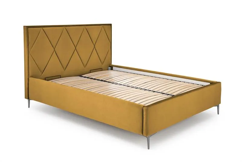 BA-HA105169-8 Modernus lovos galvūgalis su elegantišku minkštu apmušalu