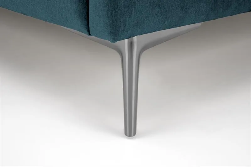 BA-HA105173-15 Modernus lovos galvūgalis su elegantišku pilku audiniu