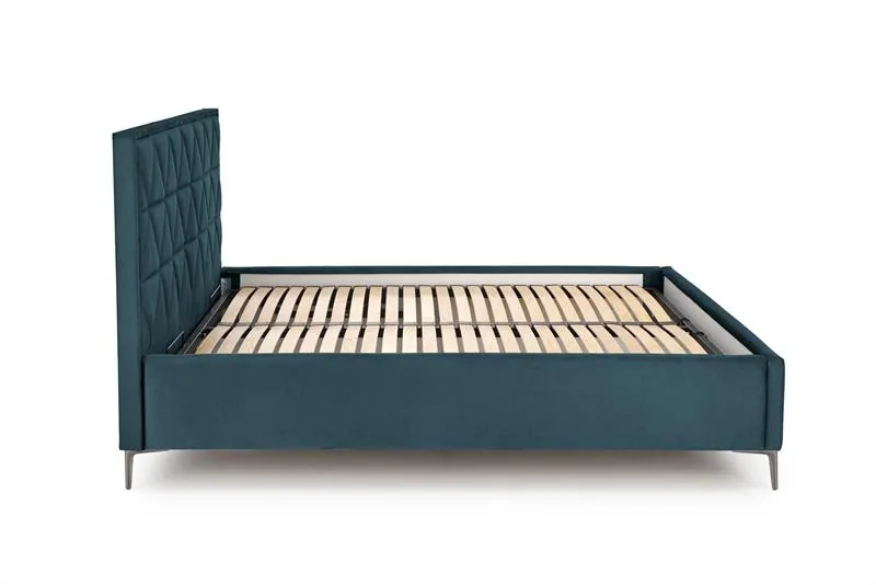 BA-HA105173-6 Modernus lovos galvūgalis su elegantišku audinio apmušalu