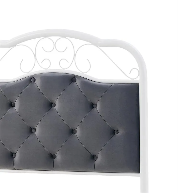 BA-HA105192-7 Stilinga viengulė lova 90x200 su moderniu dizainu