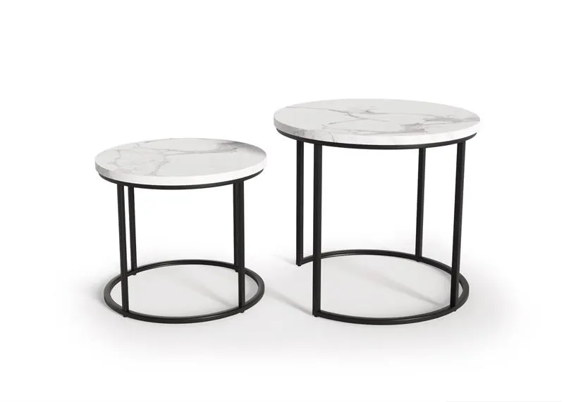 BA-HA105218-13 Modernus kavos staliukas HA105218 su elegantišku dizainu