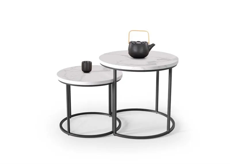 BA-HA105218-5 Modernus kavos staliukas HA105218 su minimalistiniu dizainu