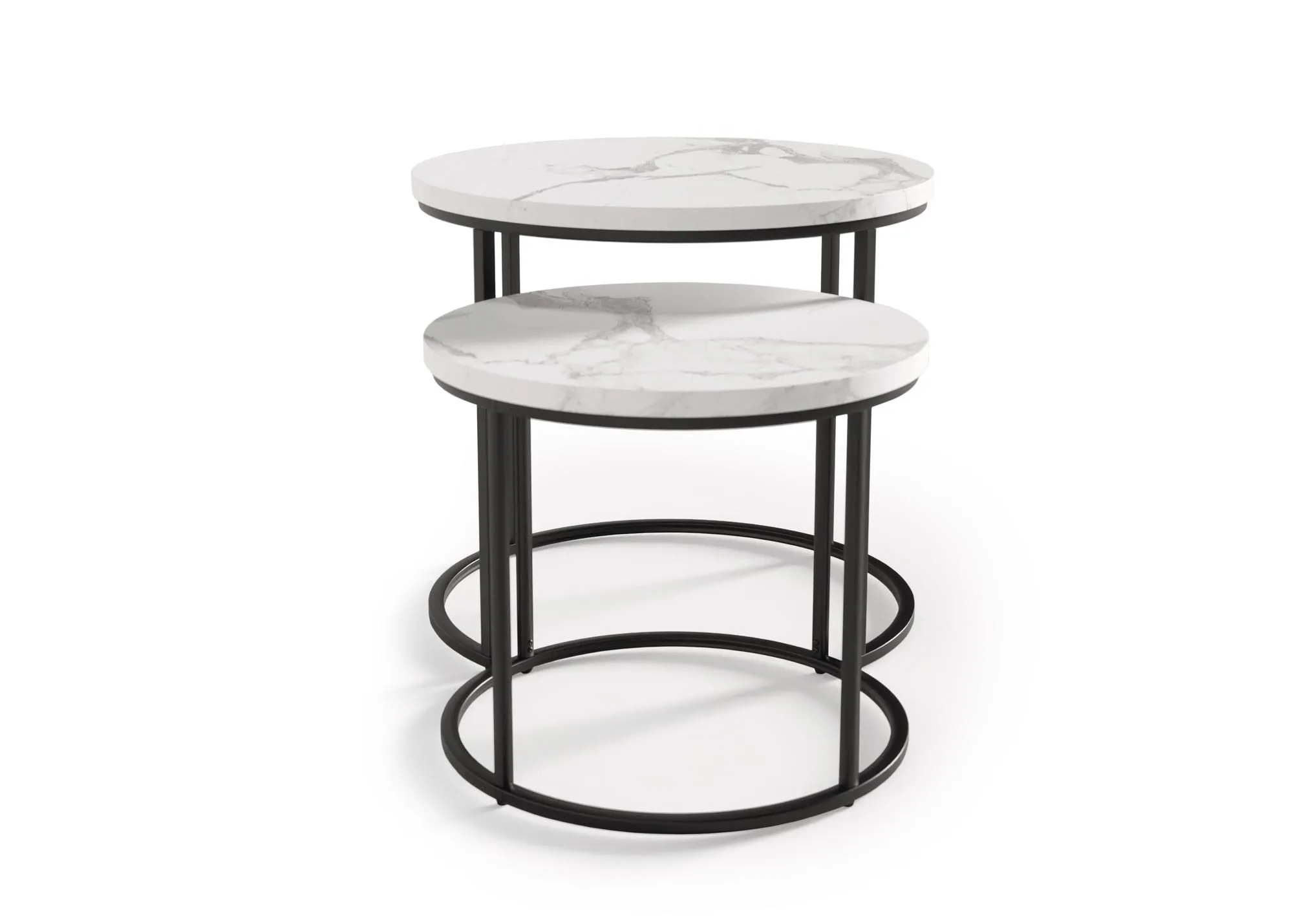 BA-HA105218-9 Modernus kavos staliukas HA105218 su elegantišku dizainu