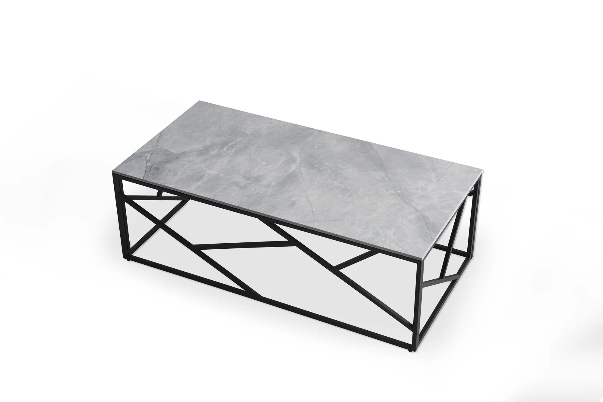 BA-HA105225-10 Modernus kavos staliukas HA105225 su elegantišku dizainu