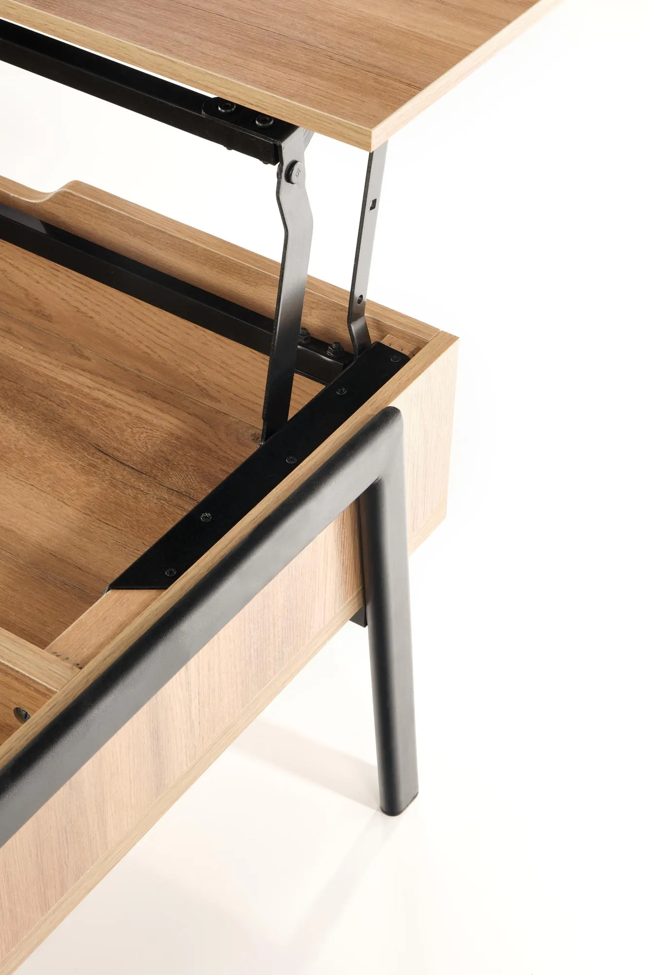 BA-HA105242-12 Modernus kavos staliukas su elegantišku minimalistiniu dizainu