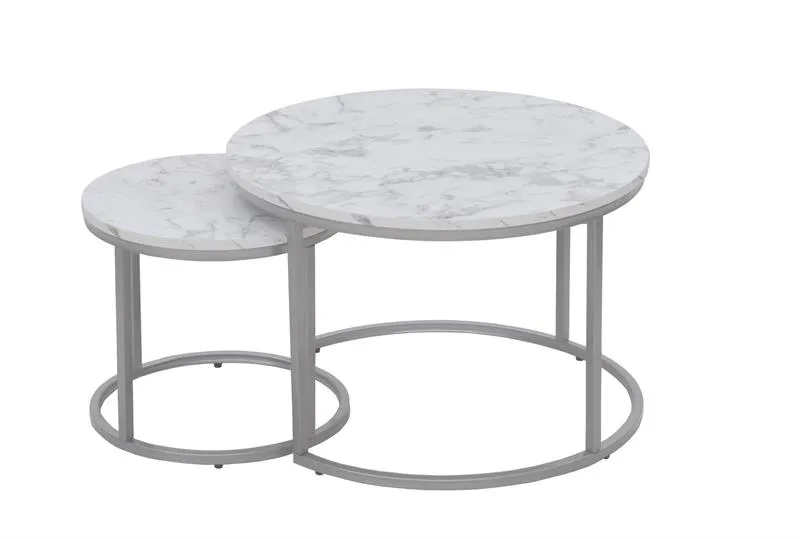 BA-HA105259-6 Modernus kavos staliukas HA105259 su elegantišku dizainu