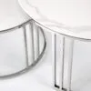 Modernus kavos staliukas su elegantišku minimalistiniu dizainu