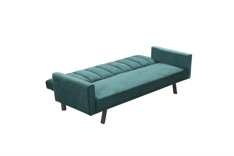 ba-ha210935-4 Stilinga pilka sofa su minkštomis pagalvėmis moderniam interjerui