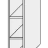 15 cm pastatoma lentyna cm D15 O GS135043