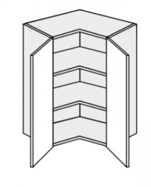 PLATINIUM 60 cm pakabinama spintelė 72 cm W12 60