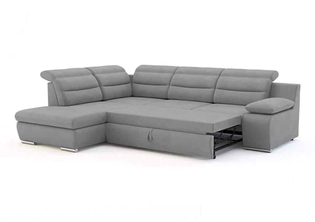 ba-mb000280-3 Minkštas kampas MB000280 su moderniu pilku apmušalu