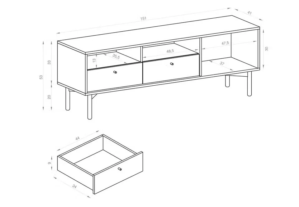 ba-mb000374-3 Moderni komoda MB000374 su elegantišku minimalistiniu dizainu
