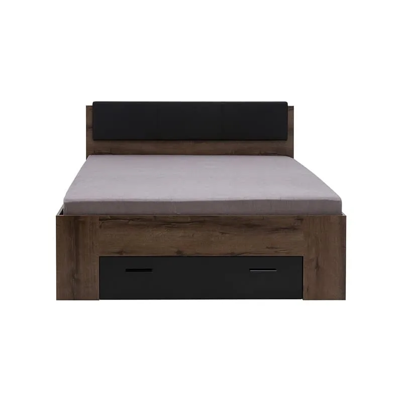 ba-mb000587-2 Stilinga MB000587 lova su minkštu galvūgaliu miegamajam