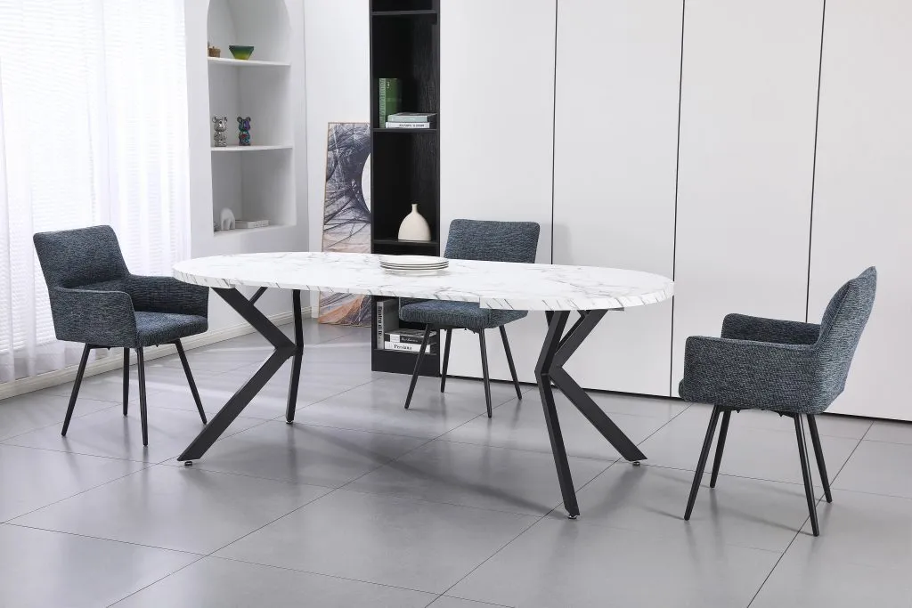 ba-mb000779-2 Išskleidžiamas MB000779 stalas moderniam valgomajam interjerui