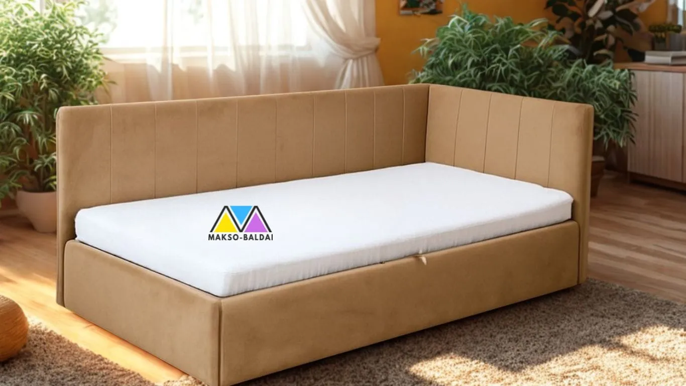 ba-mb000854-2 Moderni pilka lova su minkštu galvūgaliu miegamajam