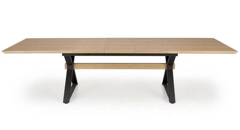 ba-mb000891-11 Išskleidžiamas stalas MB000891 su elegantišku mediniu paviršiumi