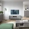 Modernus naktinis staliukas MB001090 su dviem stalčiais